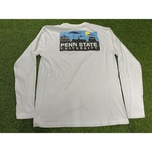 Penn State Nittany Lions Shirt Mens Large‎ White Uscape Apparel Football Graphic